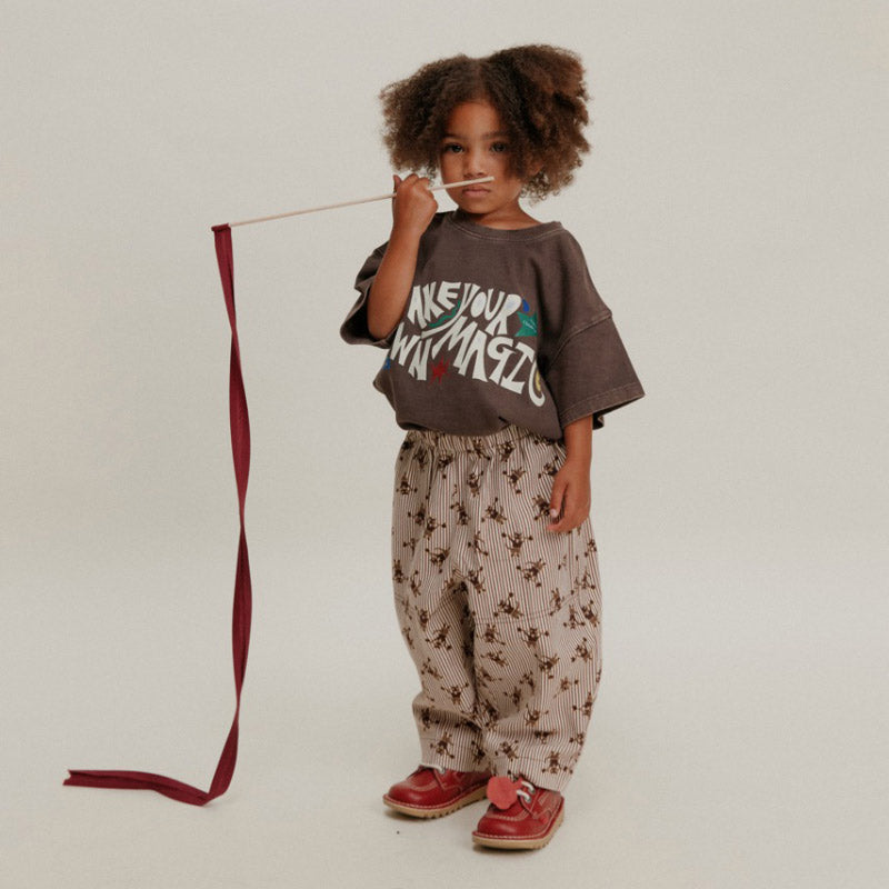 Claude & Co - Lenni 'Magic' T-shirt - conker