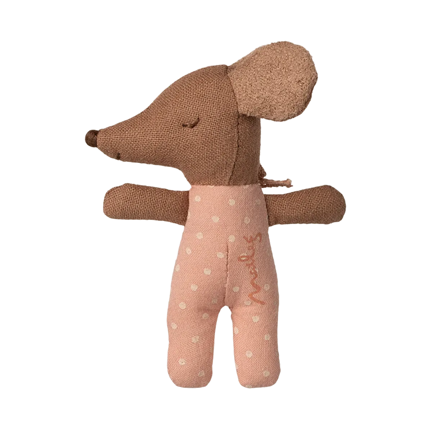 Maileg - Sleepy wakey baby mouse in matchbox - Rose | Scout & Co