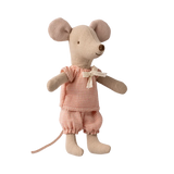 Maileg - Little sister mouse in matchbox - pink bloomers | Scout & Co