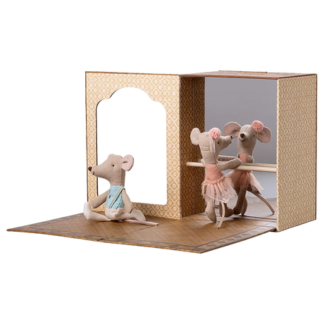 Maileg - Ballet mice in dance studio - little sister & brother | Scout & Co