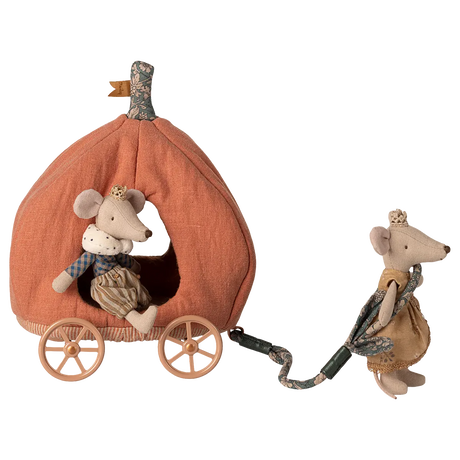 Maileg - Pumpkin carriage for mouse