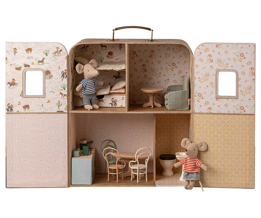 Maileg - Suitcasa house for mice