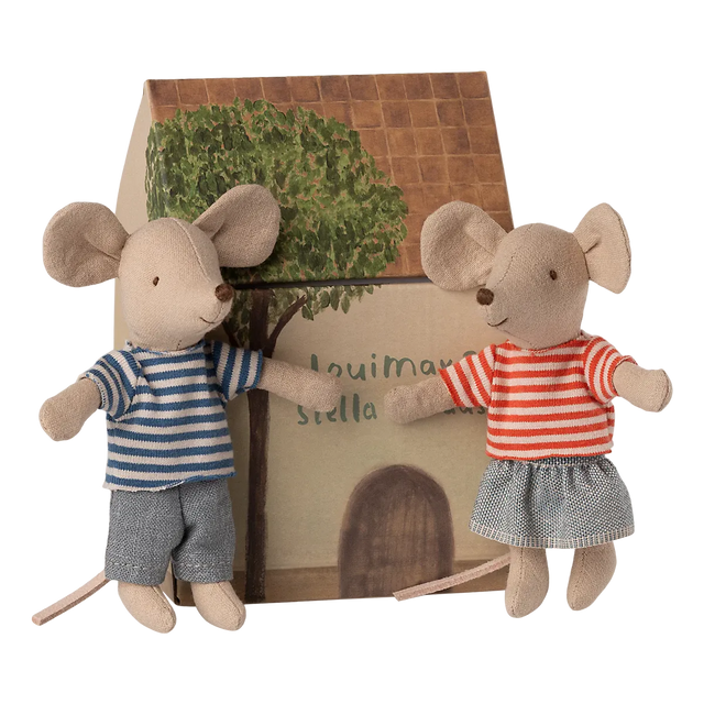 Maileg - LouiMax and Stella little brother + sister mice | Scout & Co