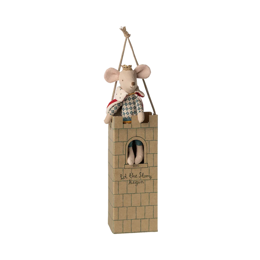 Maileg - King mouse - dad with box | Scout & Co