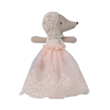 Maileg - Baby mouse in gown - Powder | Scout & Co