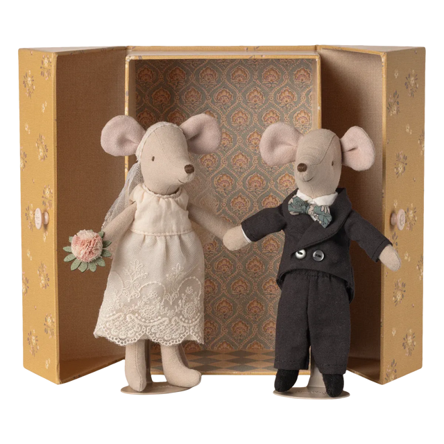 Maileg - Wedding mice couple in box - mum and dad | Scout & Co
