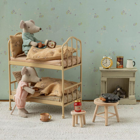 Maileg - Mouse bunk bed - wheat