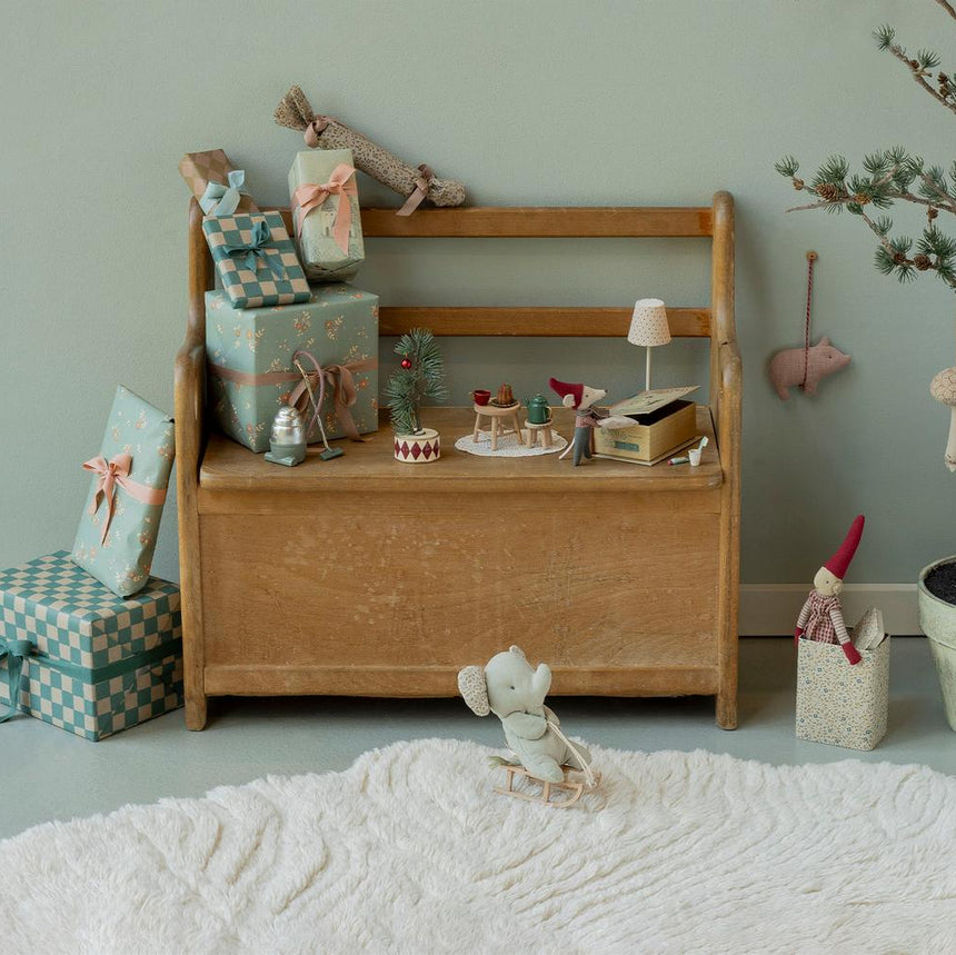 Maileg - Christmas baby mouse in book