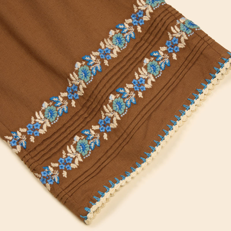 Apolina - Constance trousers - Chocolate | Scout & Co