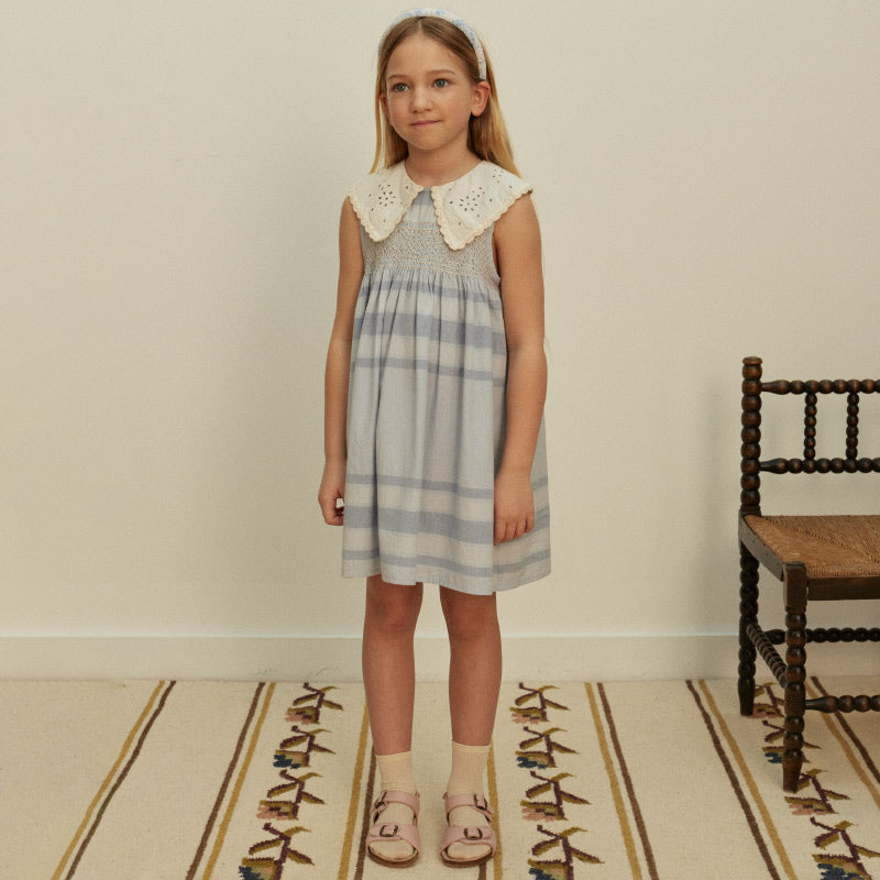 Apolina - Cornelia sleeveless smock dress - Summerhouse Stripe | Scout & Co
