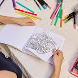 OMY - Cozy Art colouring book - Supermarket | Scout & Co