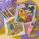 OMY - Cozy Art colouring book - Tiny House | Scout & Co