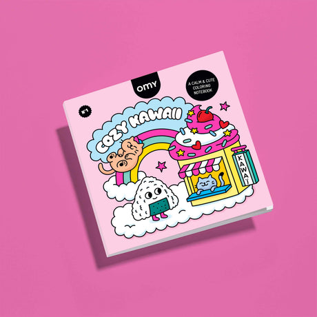 OMY - Cozy Art colouring book - Cozy Kawaii | Scout & Co