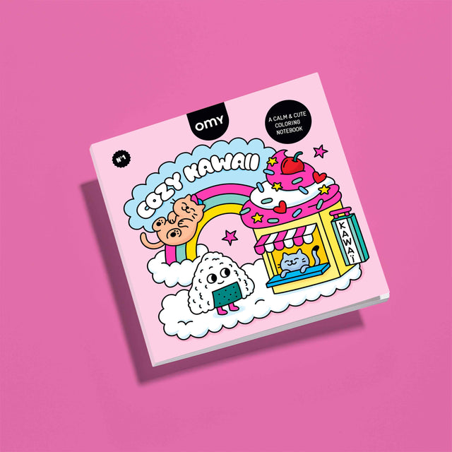 OMY - Cozy Art colouring book - Cozy Kawaii | Scout & Co