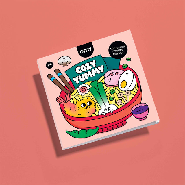 OMY - Cozy Art colouring book - Cozy Yummy | Scout & Co