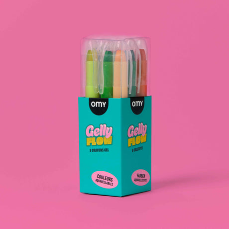 OMY - Gelly Flow gel crayons | Scout & Co