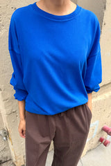 Le Bon Shoppe - Cali jersey sweatshirt - Cobalt