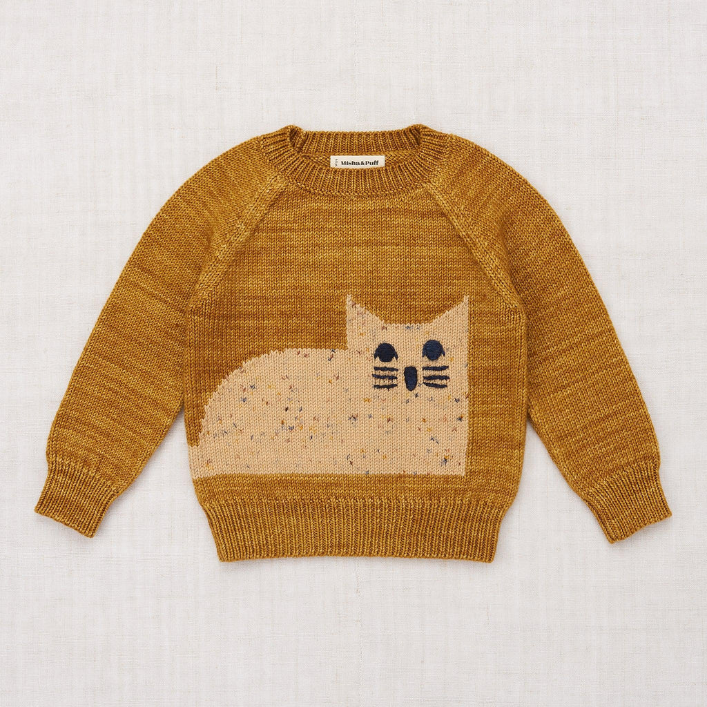 Misha & Puff - Cat sweater - Spun Gold | Scout & Co