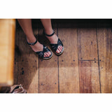 Saltwater Classic Sandals - Black - Adult | Scout & Co