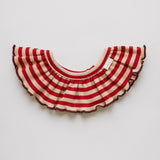 Claude & Co - Bobbi collar - Crimson stripe