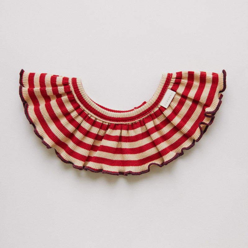 Claude & Co - Bobbi collar - Crimson stripe