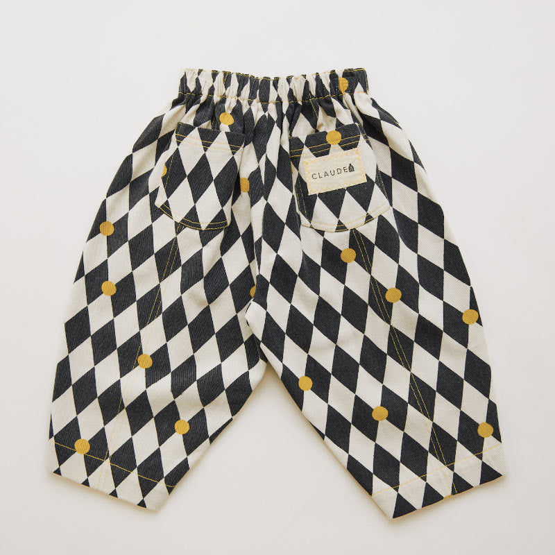 Claude & Co - Rex harlequin spot trousers
