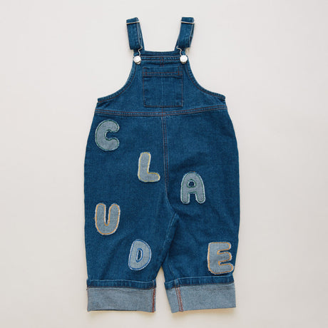Claude & Co - Blythe patch denim dungarees