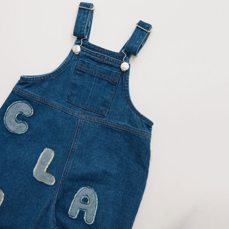 Claude & Co - Blythe patch denim dungarees
