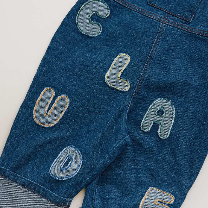 Claude & Co - Blythe patch denim dungarees