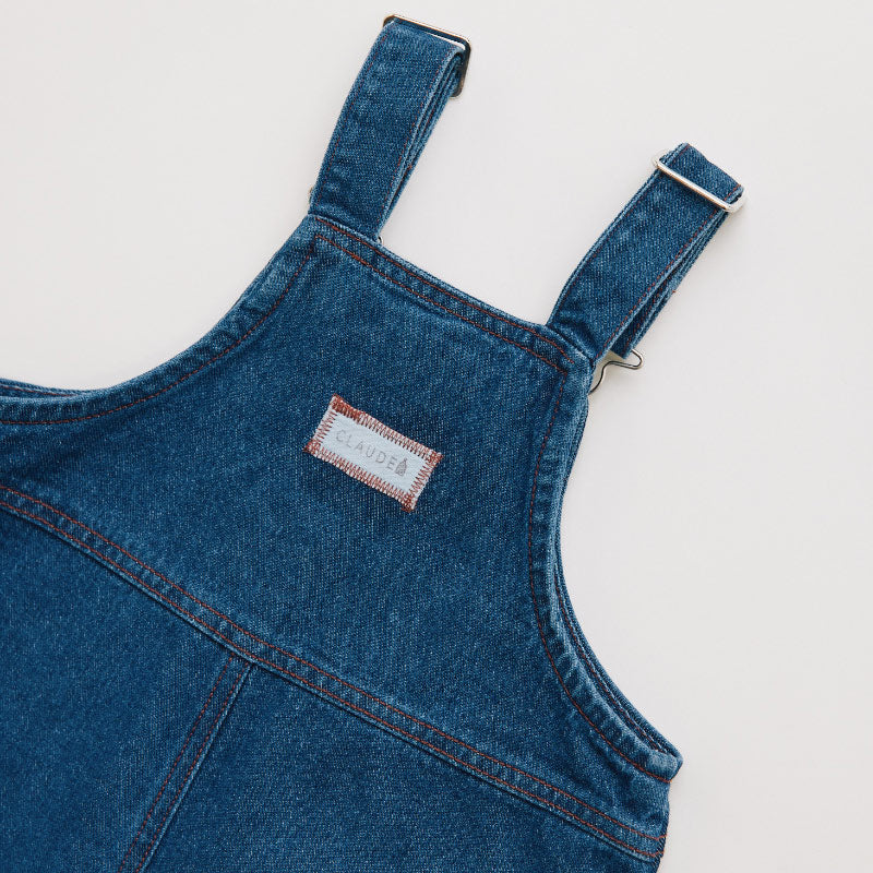 Claude & Co - Blythe patch denim dungarees