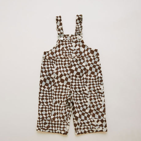 Claude & Co - Blythe dungarees - Warped checkerboard