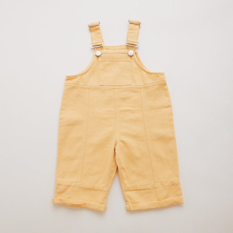 Claude & Co - Blythe washed dungarees - honey