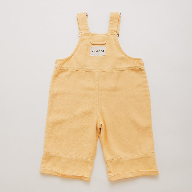 Claude & Co - Blythe washed dungarees - honey