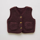 Claude & Co - Amos borg gilet - plum | Scout & Co