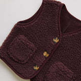 Claude & Co - Amos borg gilet - plum | Scout & Co