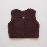 Claude & Co - Amos borg gilet - plum | Scout & Co