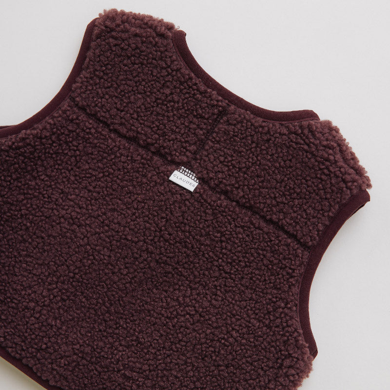 Claude & Co - Amos borg gilet - plum | Scout & Co