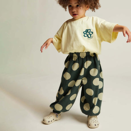 Claude & Co - Emerson trousers - Kale Polka Dot | Scout & Co