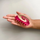 Chunks - Swirl hair claw - Raspberry Cream | Scout & Co