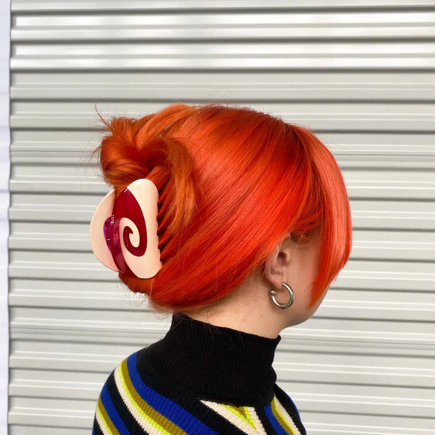 Chunks - Swirl hair claw - Raspberry Cream | Scout & Co