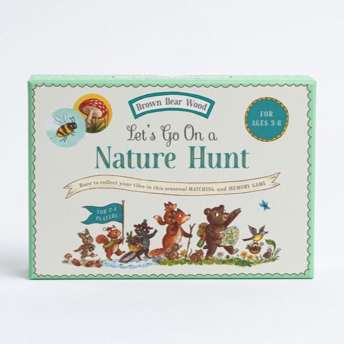 Brown Bear Wood: Let's Go On A Nature Hunt matching & memory game | Scout & Co
