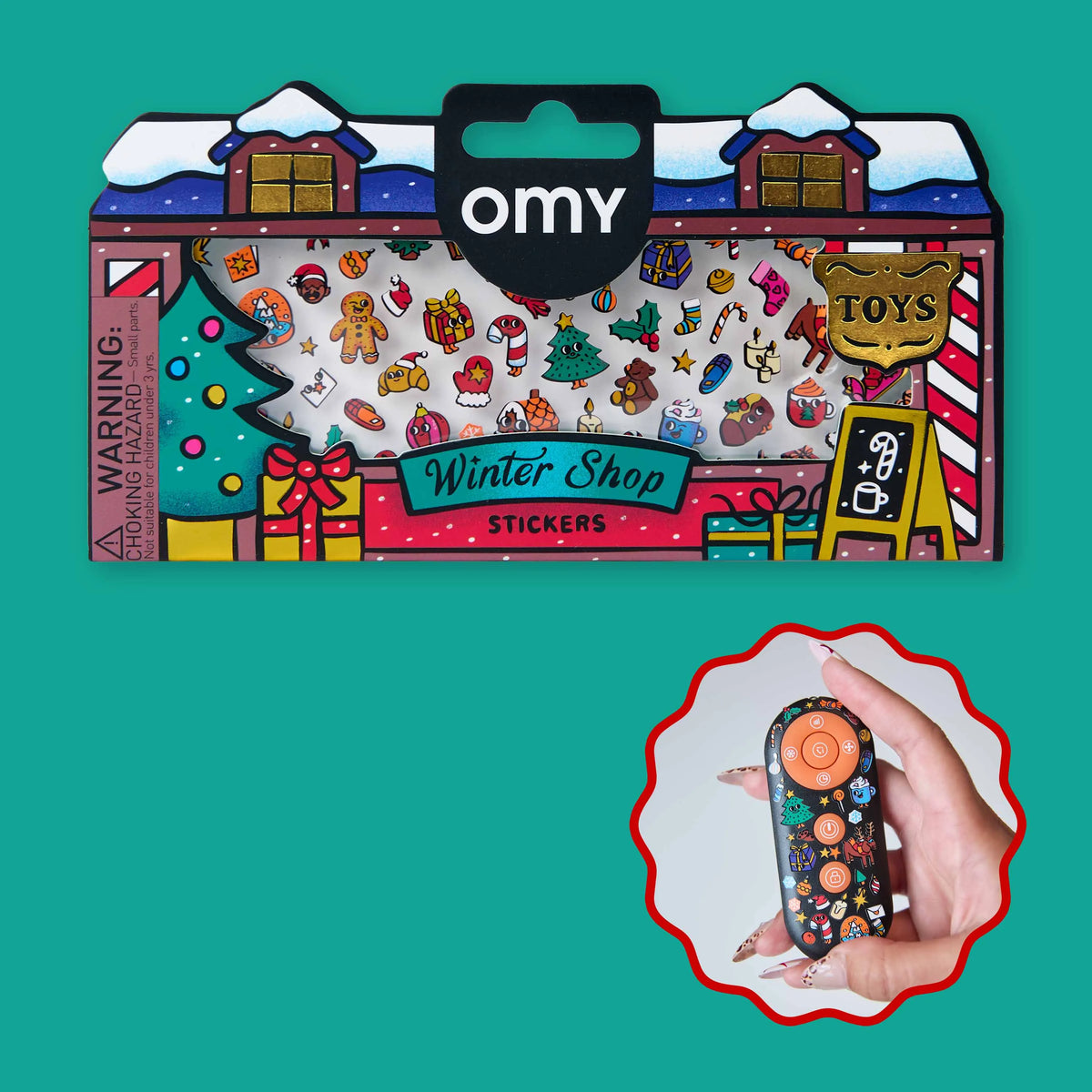 OMY - Fabulous Boutique mini vinyl stickers - Christmas