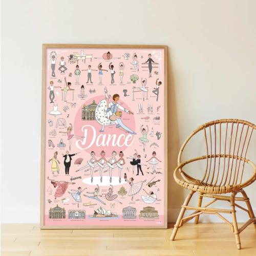 Poppik - Discovery Sticker Poster - Dance | Scout & Co