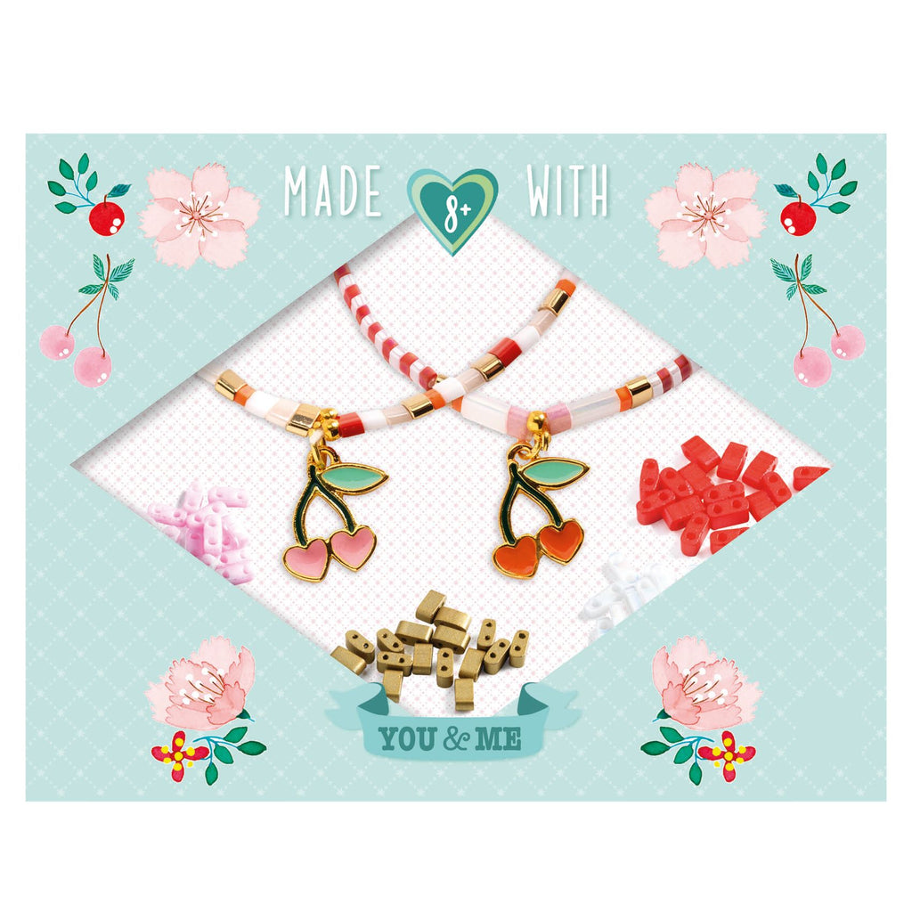 Djeco - You & Me Friendship Bracelets DIY kit - Tila & Cherries | Scout & Co