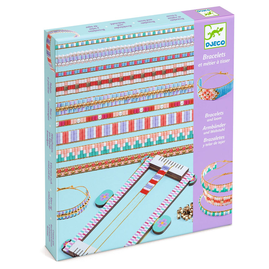 Djeco - Large Beads bracelets & loom craft set