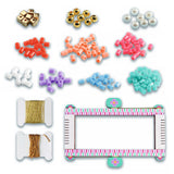 Djeco - Large Beads bracelets & loom craft set