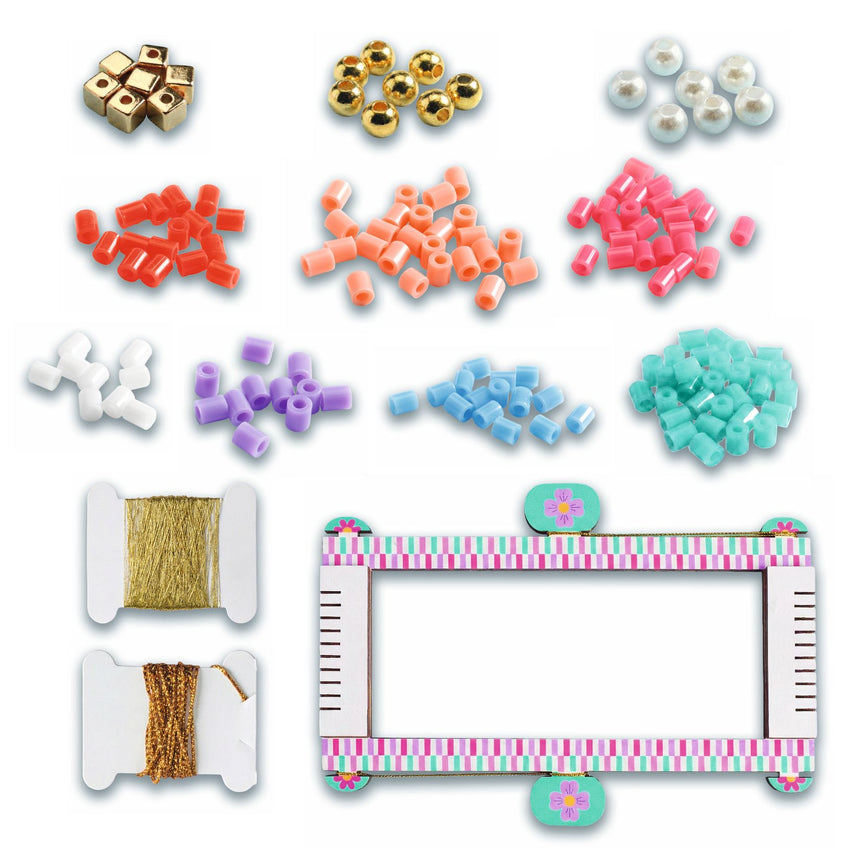 Djeco - Large Beads bracelets & loom craft set