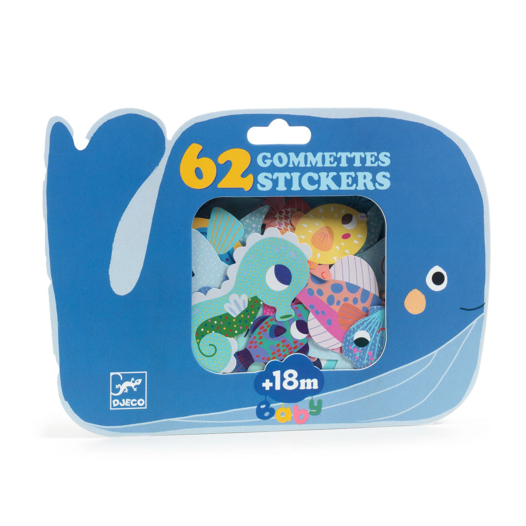 Djeco - My First Stickers - Sea Animals | Scout & Co