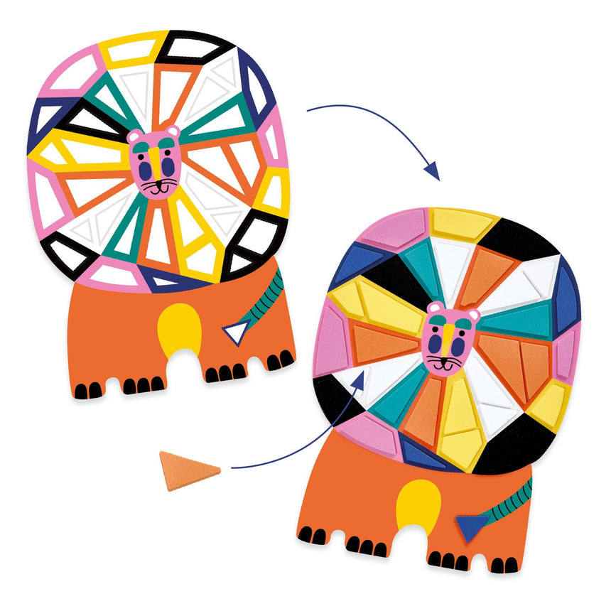 Djeco - Africa mosaics craft set | Scout & Co