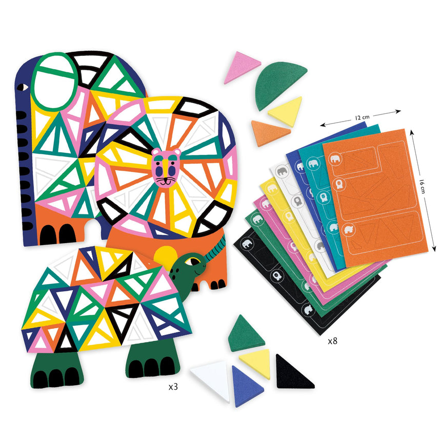 Djeco - Africa mosaics craft set | Scout & Co